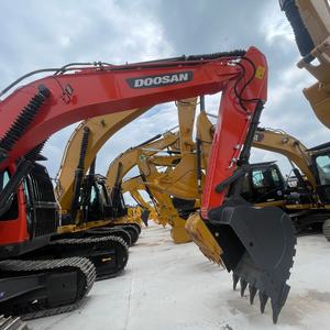 Doosan DX225 Excavadora usada Máquina de movimiento de tierra Buenas condiciones de trabajo Potencia de energía fuerte - Product Image 2