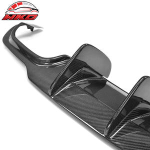 Diffuseur de pare-chocs arrière compatible avec Mercedes Classe C W204 C204 C63 2012-2015 style AMG, fibre de carbone, pièces auto de haute qualité, kit carrosserie - Product Image 6