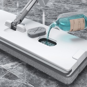 Flat Mop For Home Use All In One Cleaning Hands Free Mop 2024 New Model Lazy Mop Microfiber Rectangular Hook And Loop Fastener - Product Image 4