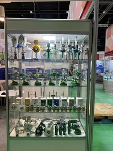 Brass 50 PSI O2 mở rộng điều chỉnh cho oxy xi lanh CGA 870 kết nối 0 ~ 15 lít mỗi phút diss Outlet cho oxy xi lanh - Product Image 6