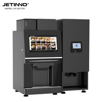 Machine à café glacé Jetinno JL26B JA10 JA30 avec distributeur automatique de gobelets, ensemble de machine à café vending