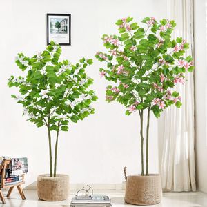 Palmera Artificial con Flores Verdes de Plástico para Decoración de Pascua, Navidad, Año Nuevo, 100 cm, para Paisajismo, Hogar, Sala de Estar, Centro Comercial, Tienda, Ventana, <span class=keywords><strong>Hotel</strong></span> - Product Image 2