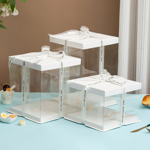 Scatole Trasparenti <span class=keywords><strong>per</strong></span> Torte all'Ingrosso, Confezioni di Alta Qualità, Scatola <span class=keywords><strong>per</strong></span> Torte Trasparente, <span class=keywords><strong>Tutto</strong></span> <span class=keywords><strong>per</strong></span> il Packaging <span class=keywords><strong>per</strong></span> Torte - Product Image 5