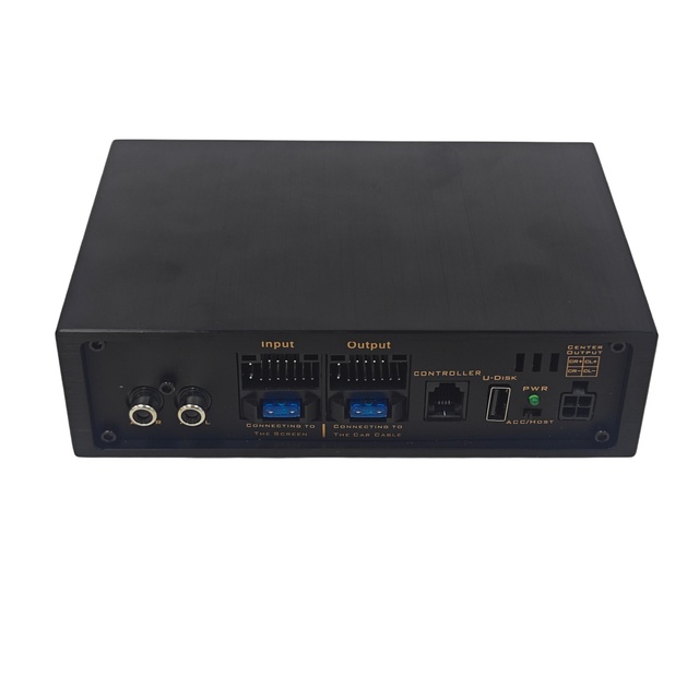 Newest 6-Channel Car DSP Digital Audio Processor PC&APP Control 31Band EQ Tuning Plug-and-Play Design for Android Sound Upgrade