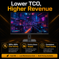Monitor Gaming QHD 27 Inci 300Hz Fast IPS 2560x1440 Pasokan Massal untuk Arena Esports Warnet OEM Logo Kustom