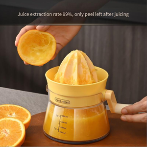 Spremiagrumi Manuale Portatile con Contenitore Multifunzionale, Utensile per Succhi di Frutta per Colazione Salutare e <span class=keywords><strong>Palestra</strong></span> - Product Image 3