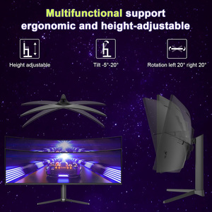 Màn hình máy tính chơi game LED E-Sports 49 inch độ phân giải siêu cao 5120*1440, màn hình rộng, 120Hz 180Hz 240Hz, 1ms, HDR, cong, hỗ trợ DP - Product Image 4