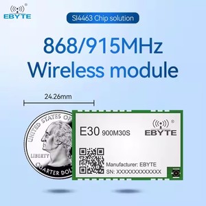 Ebyte ODM E30-900M30S 5.6km 30dBm Half-duplex Transparent Transmission SPI Module SI4463 Rf Chip 868/915MHz Wireless RF Module - Product Image 3