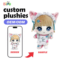 Fabricant de poupées en peluche personnalisées, créez votre propre mini mascotte en peluche avec rembourrage en coton PP, logo brodé, poupées en peluche douces