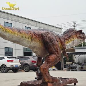 Life Size Tyrannosaurus Rex Animatronic <strong>Dinosaur</strong> Supplier for <strong>Dino</strong> Park - Product Image 4