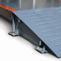 Balance numérique de pesée pour camions et remorques de 200 tonnes avec affichage LCD/LED, support OEM/ODM personnalisé SCS-3*16m