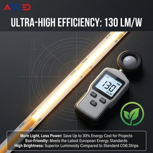Indice d'étanchéité IP65/IP67/IP68 avec une efficacité élevée allant jusqu'à 130Lm/W, assurant une distribution uniforme de la lumière sans aucune zone sombre. - Product Image 3