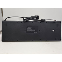Teclado de Membrana Personalizado con Logotipo, Nuevo, USB, Anti-Interferencia, Touchpad Integrado, Ergonómico Industrial, Impermeable, Ultra Delgado, Plug and Play, 87 Teclas