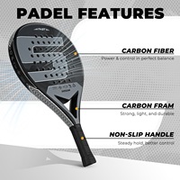 Raquette de tennis en carbone thermoformée haute performance avec logo personnalisé, fabrication OEM, qualité professionnelle, fourniture directe d'usine