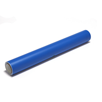 Rollo de Vinilo Adhesivo Azul para Corte, Impermeable y Fácil de Despegar, para Carteles, Letreros y Calcomanías
