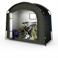 Tente de camping pliable portable quatre saisons grande capacité pour vélo, camouflage, simple couche, tissu Oxford, pour camping rapide - Vente en gros