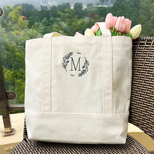 Bon marché, fourre-tout à broderie réutilisable, sac vintage, sacs à main en <span class=keywords><strong>toile</strong></span> populaires pour femmes - Product Image 2