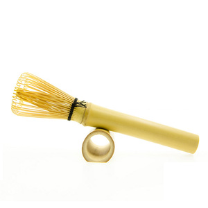 Batidora de bambú hecha a mano OEM polvo de té <span class=keywords><strong>batidor</strong></span> de <span class=keywords><strong>Matcha</strong></span> de mano larga dorado <span class=keywords><strong>batidor</strong></span> de <span class=keywords><strong>Matcha</strong></span> - Product Image 1