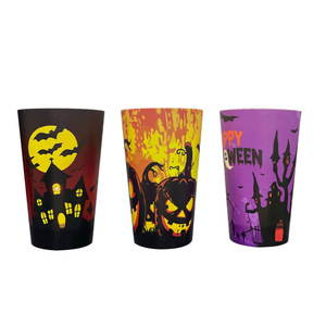Gobelet lumineux LED à détection d'eau en plastique de qualité alimentaire sans BPA réutilisable pour Halloween, les fêtes et les événements - Product Image 2