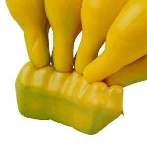 Bananes jaunes simulées, fruits artificiels en mousse réalistes, écologiques, pour la décoration de la maison et de la cuisine à l'Halloween et Thanksgiving - Product Image 5