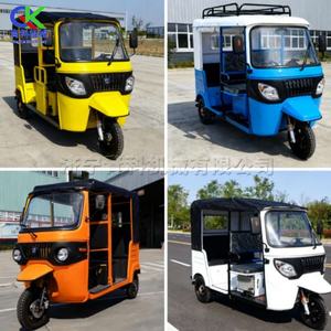 Motocicleta de Pasajeros Personalizable de Carrocería Abierta, Tuk Tuk de Gasolina, Triciclo Motorizado de 200cc, Triciclo Comercial Motorizado con Capacidad de Carga de 400 kg - Product Image 6