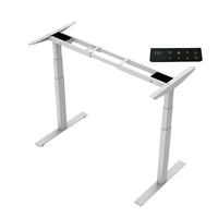 Prix de gros - Cadre de bureau debout électrique ergonomique Kaiyu en acier inoxydable à hauteur réglable pour la maison, le bureau et l'étude