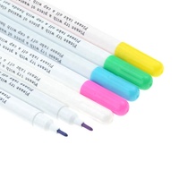 Marqueur de tissu lavable à pointe feutre, stylo à encre facilement nettoyable pour travaux d'aiguille, marquage temporaire de vêtements pour travaux d'aiguille