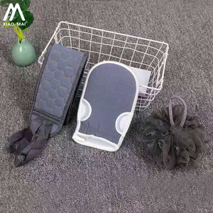 3 pièces éponge de bain exfoliante éponge de bain longue pour le dos brosse de bain en maille pour femmes hommes personne corps éponge - Product Image 5