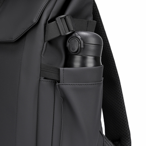 Biểu Tượng Tùy Chỉnh Người Đàn Ông Thiết Kế Cuộn Hàng Đầu Du Lịch Ba Lô Không Thấm Nước Bền Chống Trộm Cao Đẳng Trường Cuộn lên Máy Tính Xách Tay Ba Lô Túi - Product Image 6