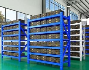 رف فولاذي متين للتخزين في المستودعات والاستخدام في ورش العمل الصناعية - Product Image 4