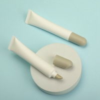 Prix de gros 10ml tube à presser personnalisé brillant à lèvres unique brillant à lèvres crème solaire en plastique cosmétique tube souple emballage