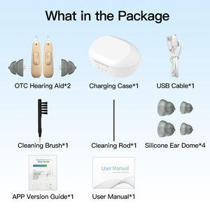 2025 nouvelles aides auditives rechargeables numériques à 16 canaux avec pour Bluetooth BTE oreille aide auditive contrôle d'application mobile - Product Image 5