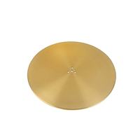 Base de chaise de bar pivotante et réglable en hauteur, en acier inoxydable chromé argenté, pour mobilier rond de luxe moderne