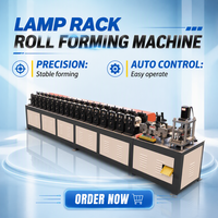 Machine de profilage à grande vitesse pour supports d'éclairage - Formeuse de profilés de précision pour supports de lampes pour la fabrication de supports de lampes
