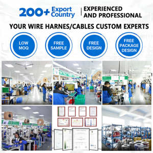 Arnés de Cableado Eléctrico Personalizado OEM ODM, Ensamblaje de Cables de 24AWG, Materiales de Nylon y Goma para Automatización Industrial y Electrodomésticos - Product Image 6