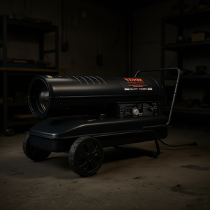 Calentador de Aire Forzado a Queroseno Vevor, 175000 BTU, Tanque de 13.2 Galones, Portátil, para Taller, Calefacción Interior y Exterior - Product Image 2