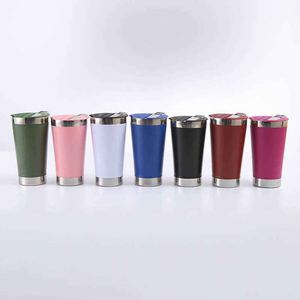 Stainless Steel Tumbler Vacuum Insulated Cup With Lid Travel <b>Mug</b> Minimalist Design Multiple Colors Available - Product Image 2