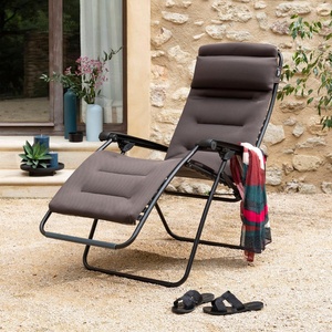 Chaise inclinable rembourrée Zero Gravity RSX Clip, structure en acier, pour <span class=keywords><strong>jardin</strong></span> et intérieur, tissu AirComfort, coussins <span class=keywords><strong>de</strong></span> <span class=keywords><strong>transat</strong></span>. - Product Image 2
