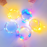 Kork-Weinstopfen LED-Kupferdraht-Lichterkette - Instagram-Style Weihnachts-Dekorationsbeleuchtung für Schlafzimmer-Ambiente