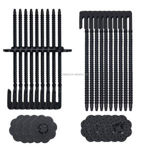 Naylon GÜNEŞ PANELI kuş/Critter Guard Fastener klipler | Kuş ve sincap Guard tel takmak için güneş panelleri - Product Image 4