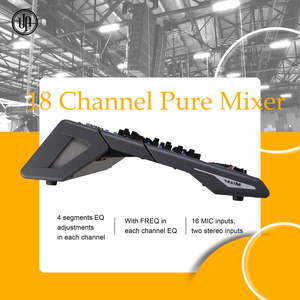 CHORDIO CF-14 Pro Audio Sound Equipment Console de mixage pure 14 canaux Contrôleur DJ Système PA pour spectacles sur scène en extérieur - Product Image 2