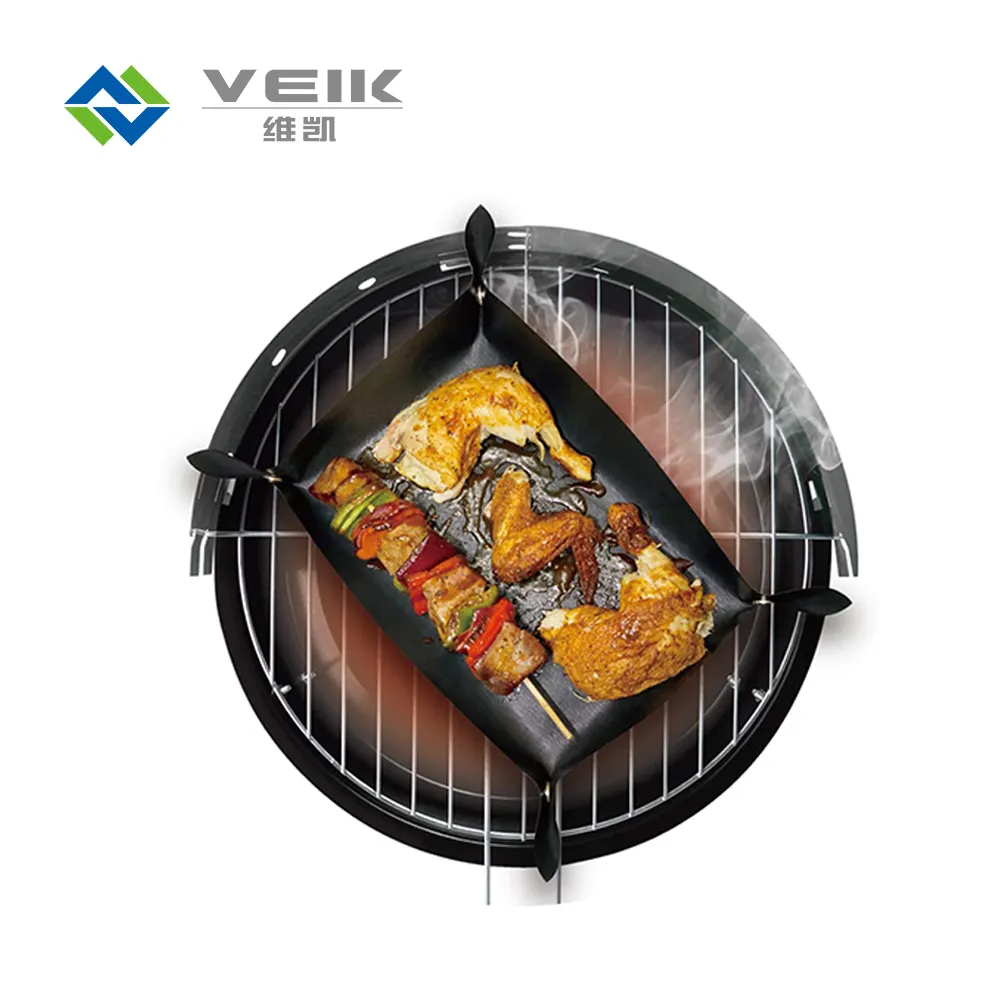 Многоразовый легко моющийся термостойкий Коврик для барбекю, протектор диапазона, сохраняет вашу плиту чистой на кухне