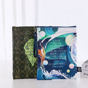 Sac de transport pour Bible personnalisé résistant à l'eau avec sangle de poignet détachable, étui à fermeture éclair en similicuir pour femmes - Product Image 1