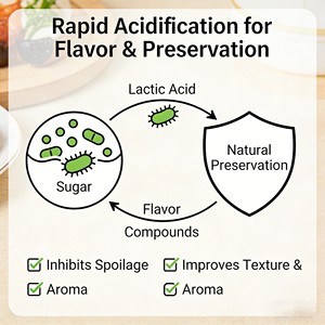 Lactobacillus de Alta Actividad Directo de Fábrica para la Elaboración de Encurtidos, Bacterias de Fermentación de Grado Alimenticio - Product Image 3