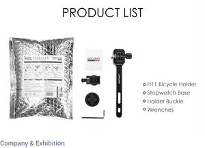 Gaciron Extension de guidon de vélo en alliage d'aluminium durable Support de montage rotatif à 360 ° pour les ordinateurs de vélo <span class=keywords><strong>Garmin</strong></span>/Wahoo Caméras GoPro - Product Image 5