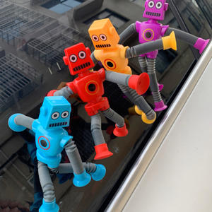 ถ้วยดูดพลาสติกแบบยืดได้สำหรับเด็กวัย5 7ปีของเล่นหุ่นยนต์ยืดหดได้เพื่อบรรเทาความเครียด - Product Image 6