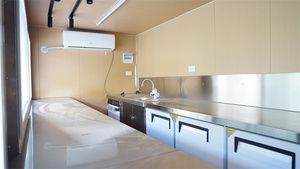 Container <span class=keywords><strong>per</strong></span> <span class=keywords><strong>ristoranti</strong></span> mobili Container <span class=keywords><strong>per</strong></span> ristorante a servizio completo 20ft Container bar caffetteria - Product Image 6