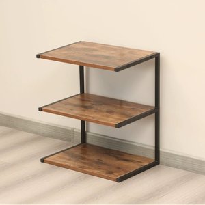 Estante arqueado montado en la pared <span class=keywords><strong>para</strong></span> almacenamiento en el hogar, muebles de <span class=keywords><strong>cocina</strong></span> de madera de plástico y soporte de libros <span class=keywords><strong>para</strong></span> estantes de pared de <span class=keywords><strong>cocina</strong></span> - Product Image 1