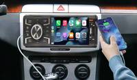 Lecteur MP5 universel pour voiture 4 pouces, simple DIN, avec fonctions USB, BT, TF, AUX et radio