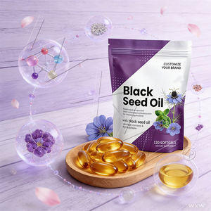 Aceite de Semilla de Comino Negro en Cápsulas Blandas, 2000 mg por Porción, Prensado en Frío, Apoya el Sistema Inmunológico, Suministro del Fabricante - Product Image 2